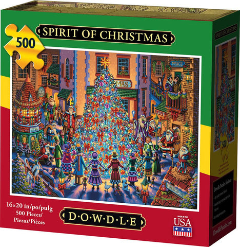 Dowdle Jigsaw Puzzle - Spirit of Christmas - 500 Piece