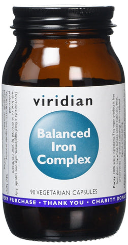 Balanced Iron Complex: 90 Veg Caps