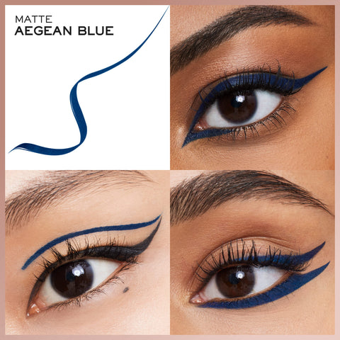 LancÃƒÆ’Ã†â€™Ãƒâ€ Ã¢â‚¬â„¢ÃƒÆ’Ã¢â‚¬Å¡Ãƒâ€šÃ‚Â´me IdÃƒÆ’Ã†â€™Ãƒâ€ Ã¢â‚¬â„¢ÃƒÆ’Ã¢â‚¬Å¡Ãƒâ€šÃ‚Â´le Liner Waterproof Liquid Eyeliner - Ultra-Precise & Luminous Pigments - Flake, Fade & Smudge-Proof - Blue