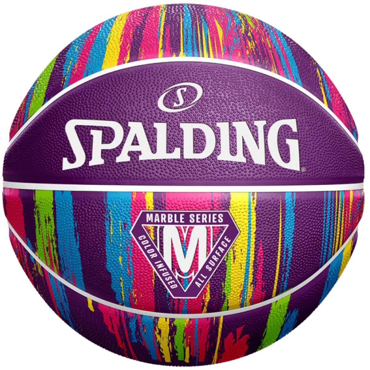 Spalding Unisex Basketballs, Purple, 7