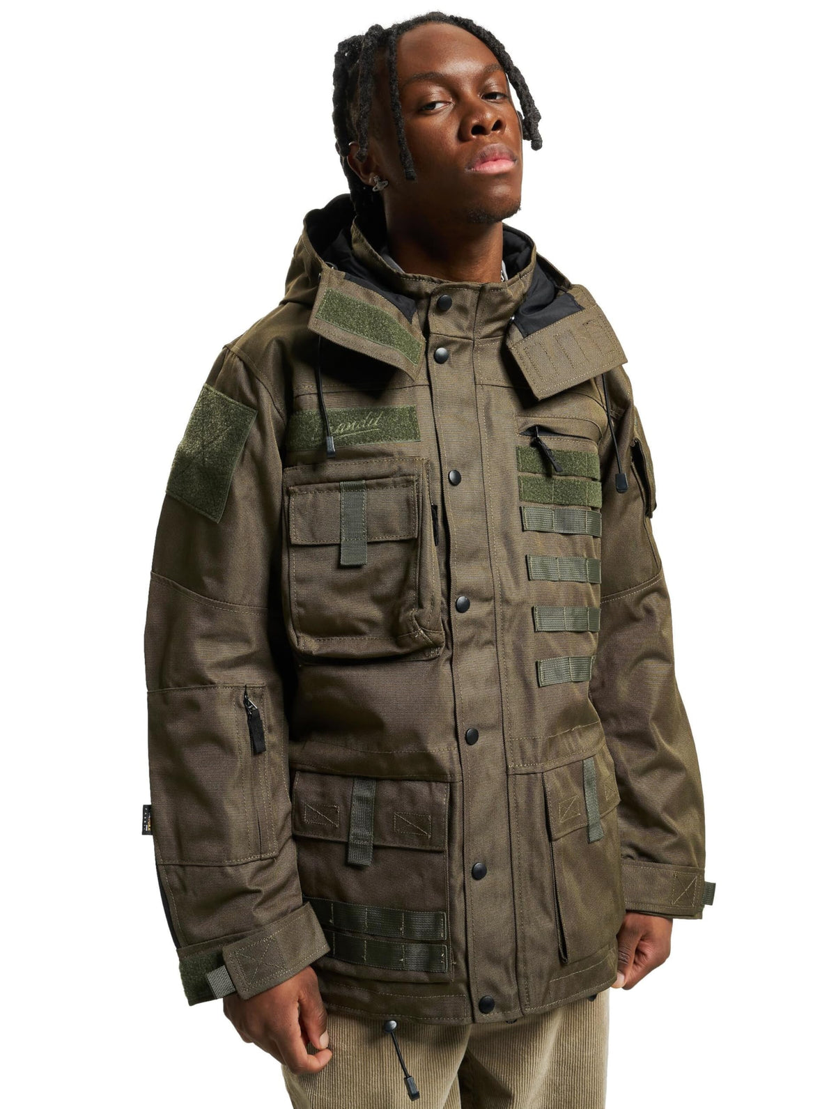 Brandit Men's Performance Outdoor Jacket Olive Size L