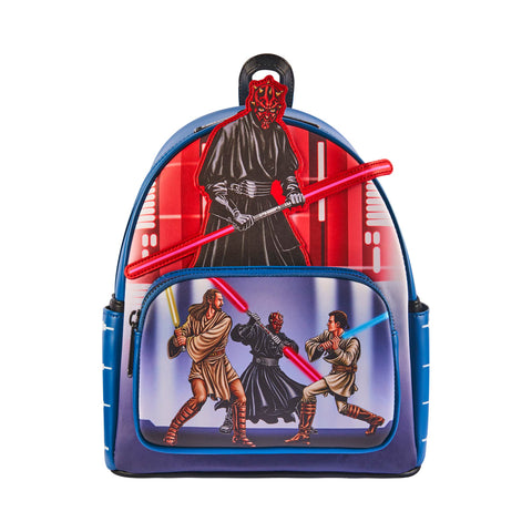 Loungefly Star Wars Darth Maul Villains Backpack - Amazon Exclusive - Cute Collectable Bag - Gift Idea - Official Merchandise - for Boys, Girls Men and Women - Movies Fans