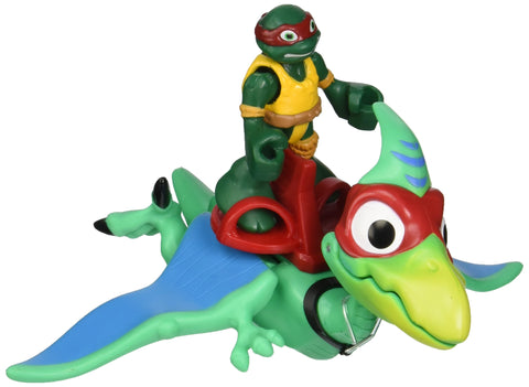 Teenage Mutant Ninja Turtles Pre-Cool Half Shell Heroes Battle Dino Pterodactyl/Raphael Vehicle & Figure