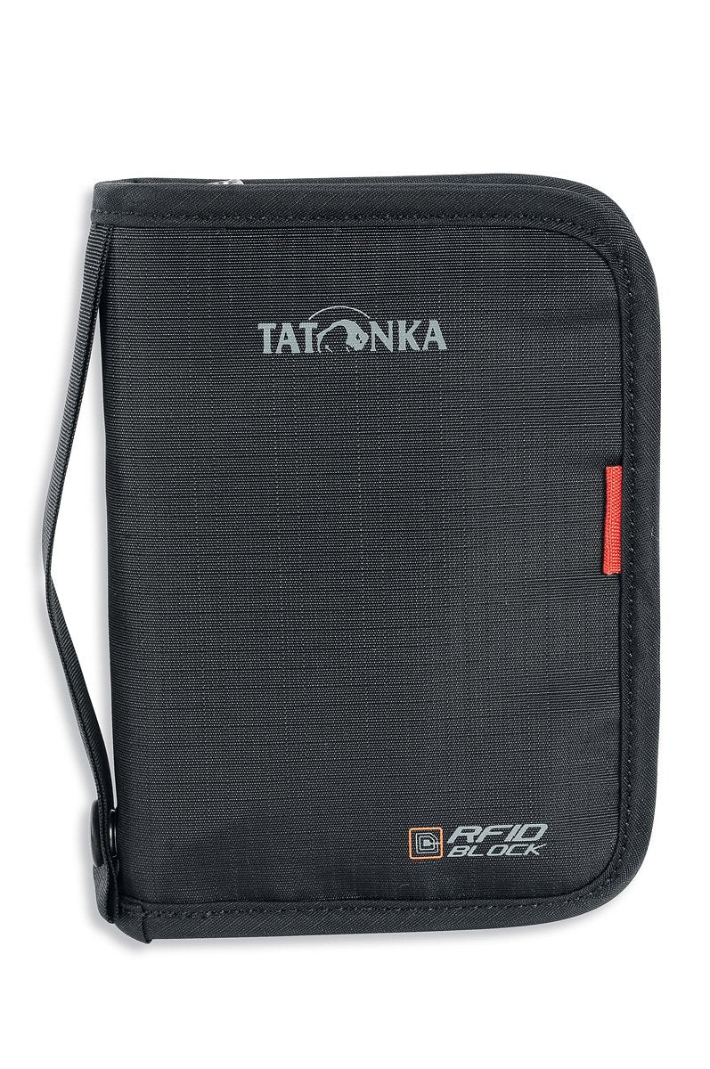 Tatonka RFID B Geldaufbewahrung Travel Zip, 17 x 12 x 3 CM Black black Size:17 x 12 x 3 cm