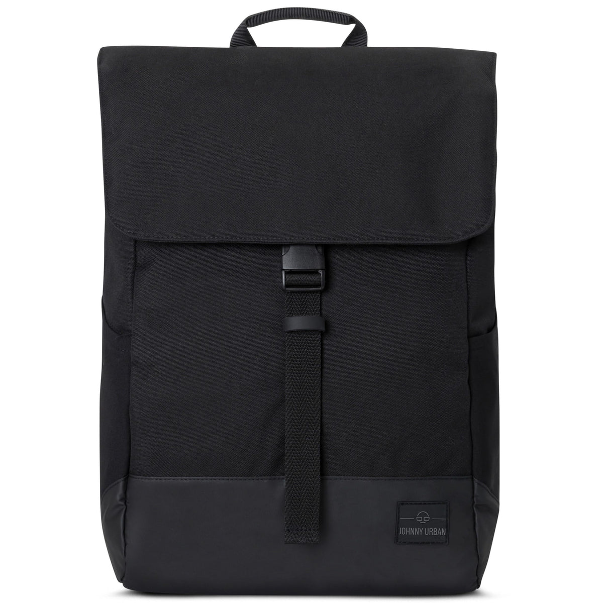 Johnny Urban Backpack Women & Men Black - Mika - Rucksack with 16 inch Laptop Compartment - Bag for Leisure, School and University - Stylish Daypack - Water-Repellent