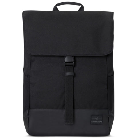 Johnny Urban Backpack Women & Men Black - Mika - Rucksack with 16 inch Laptop Compartment - Bag for Leisure, School and University - Stylish Daypack - Water-Repellent