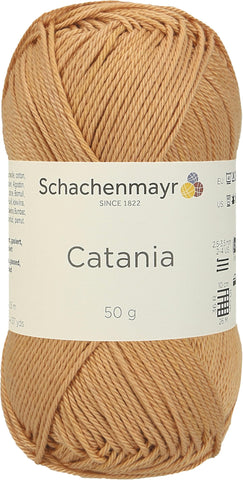 Schachenmayr since 1822 Yarn, Cotton, Camel, 11.5 x 5.2 x 6 cm