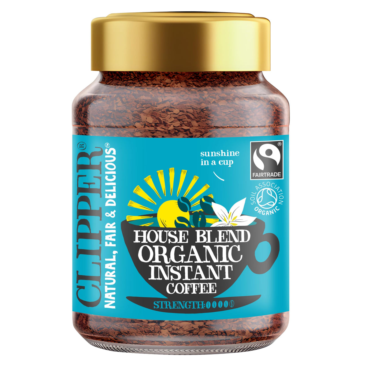 Clipper Medium Roast Organic Arabica Coffee, 100g