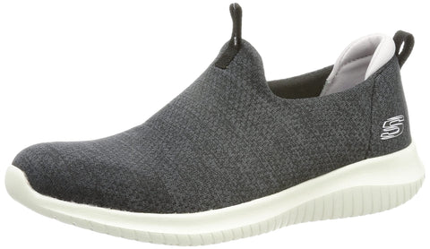 Skechers Women's Ultra Flex-Gracious Touch Sneaker, BKLV=Black Lavender, 10