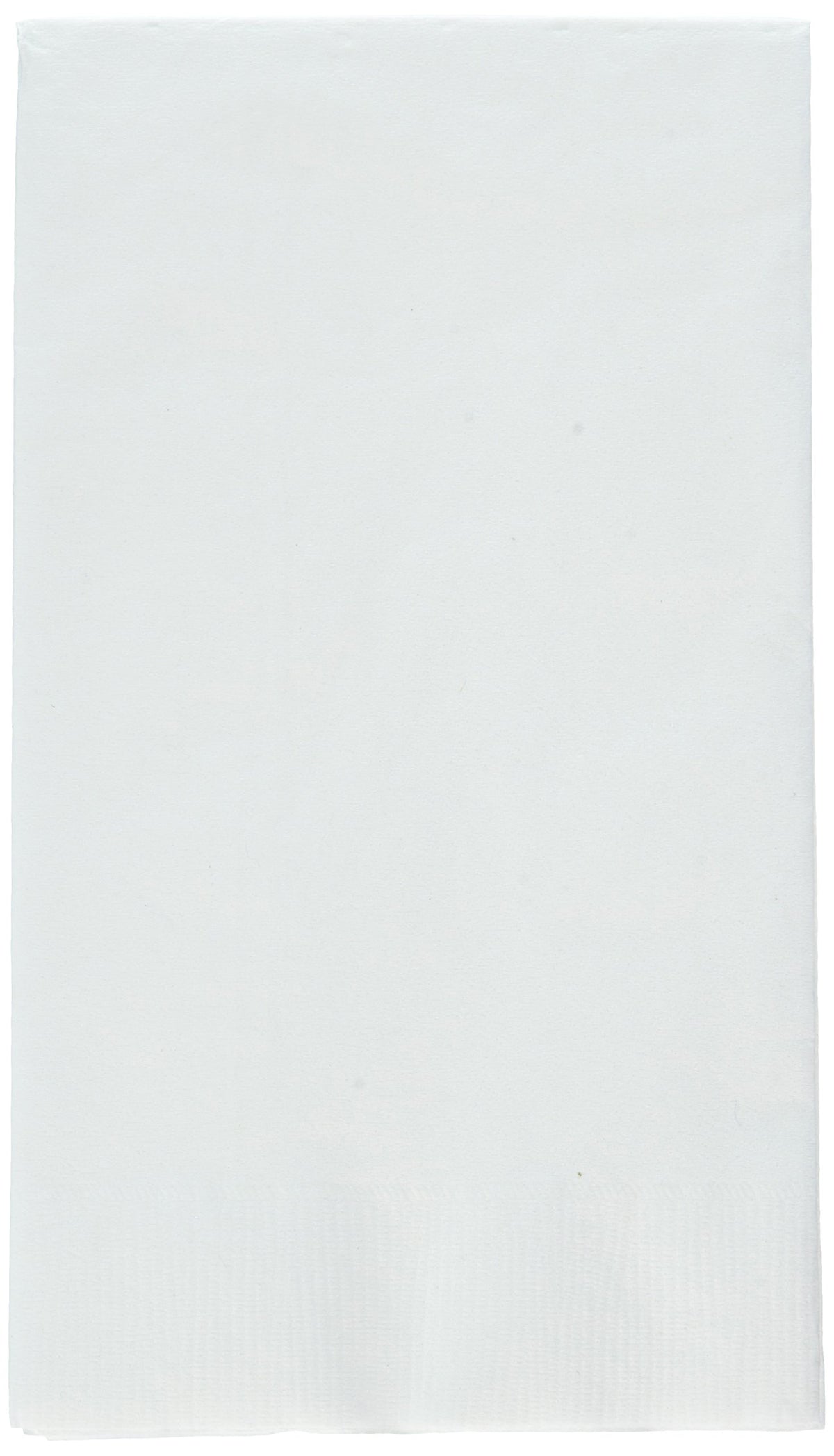 Amscan Disposable Party Guest Towels (16 Pack), White, 8 x 4.5"