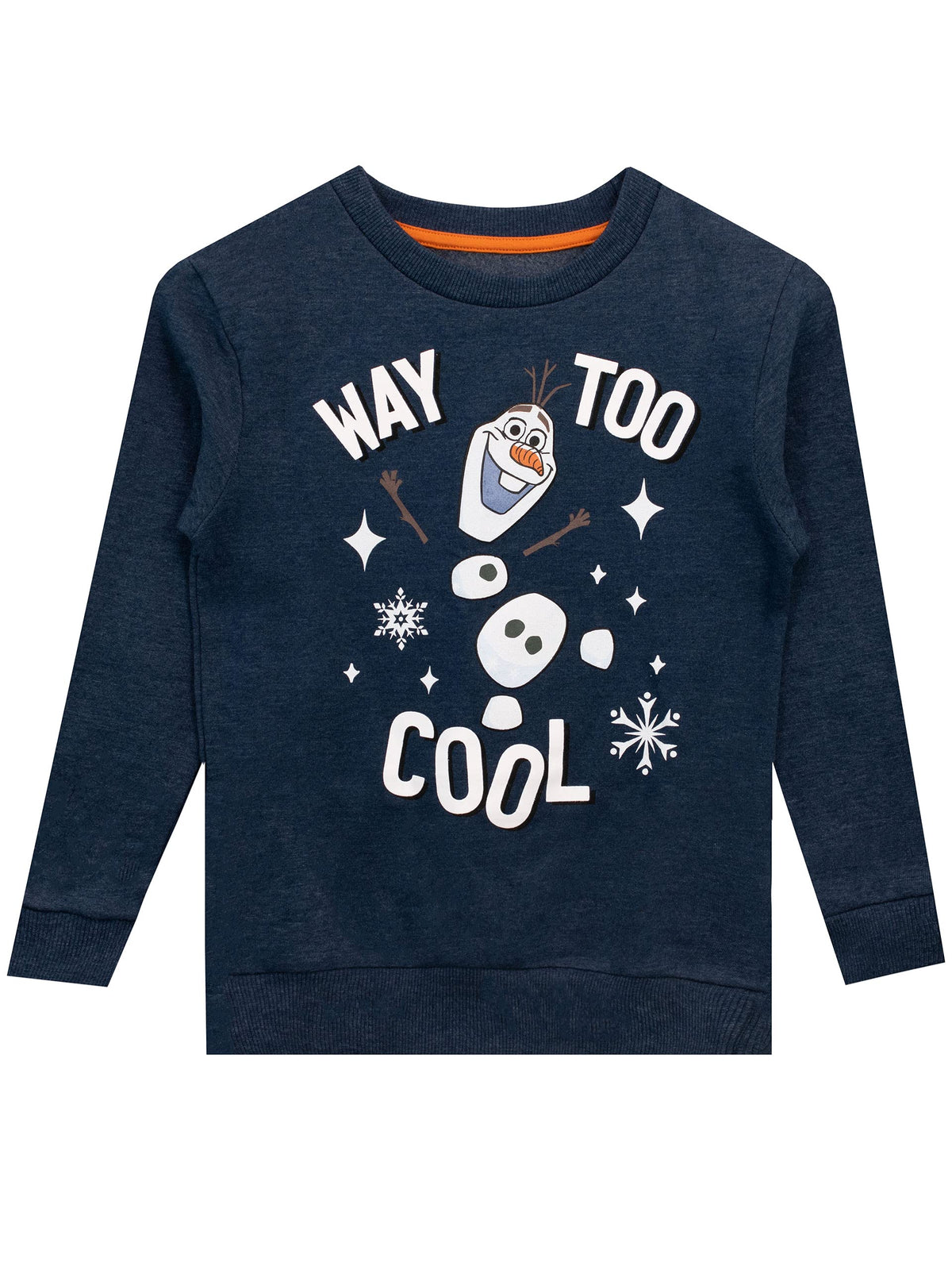 Disney Boys Frozen Sweatshirt Olaf Blue Age 18 to 24 Months