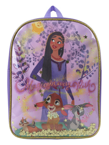 Disney Backpack For Girls | Wish Kids Backpack | School Bags for Girls | Purple