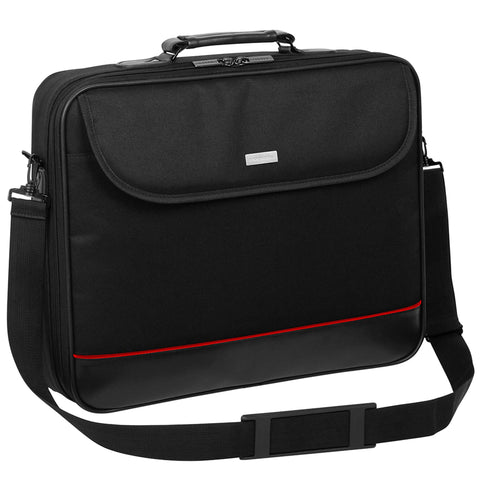 MOELECTRONIX Laptop Sleeve for Acer Nitro 5 Gaming AN517-52 (17.3") | Shoulder Bag with Reinforced Protective Frame | MX Black, Black, 43 x 32 x 5 cm, Case, Black, 43x32x5cm, Briefcase