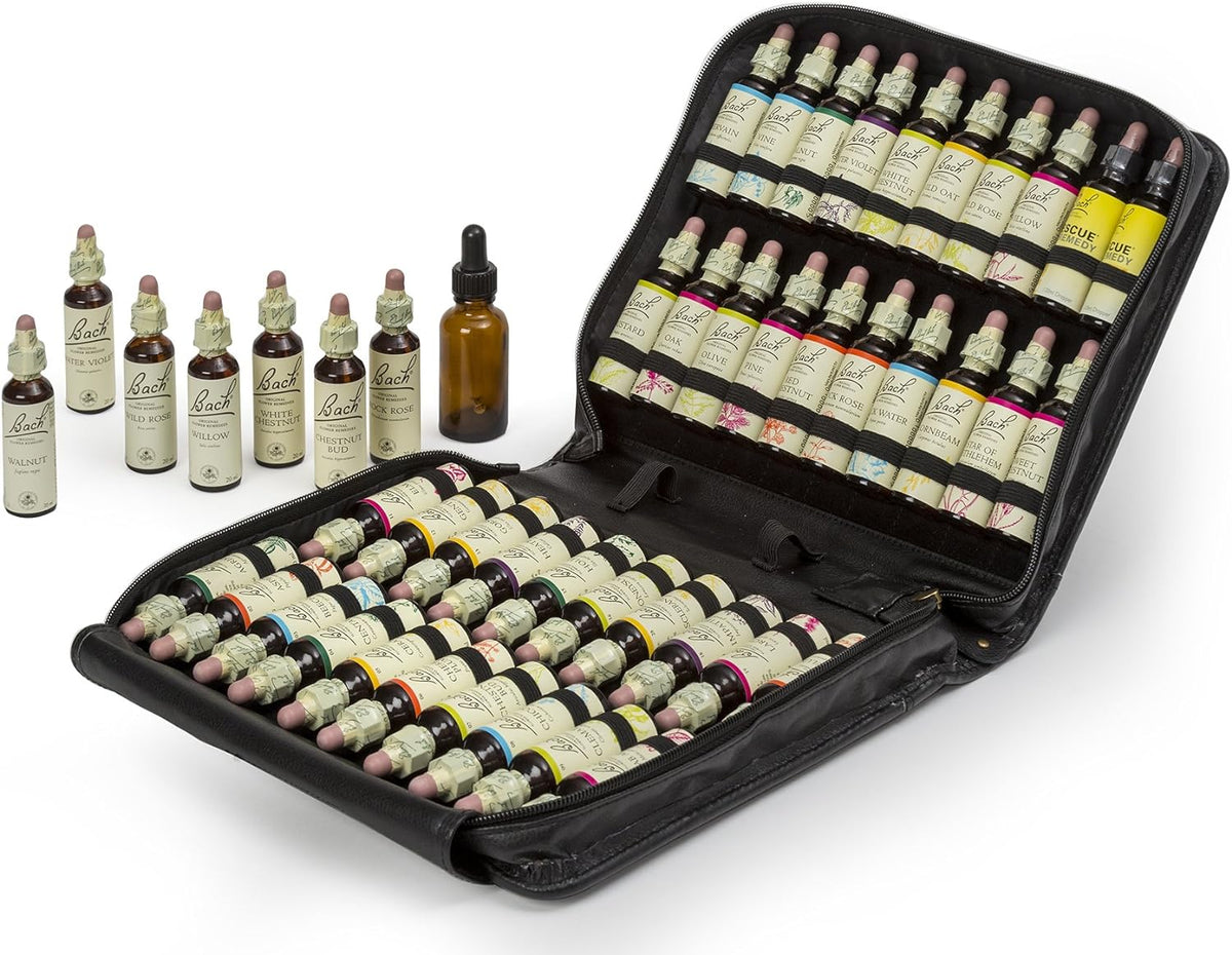 Bach Original Flower Remedies Gift Set, Vegan friendly, 38 x 20ml Bottle for Individual Wellness, Including 2 x Rescue Remedy & 1 Dropper Mixing Bottle