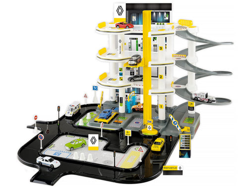 STARLUX - Renault Super Garage with Full Gas Station 4 Levels and 4 Metre Circuit - From 3 Years Old - Made in Europe - 401306