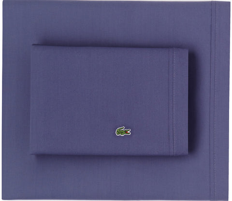 Lacoste Sheet Set, Cotton, Vintage Indigo, Full