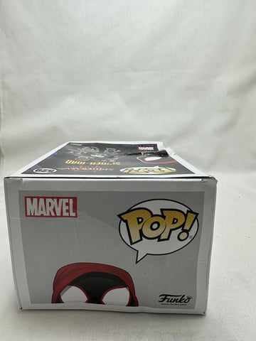 Funko Pop! Marvel: Spider-Man Into The Spiderverse: Casual Miles Morales Vinyl Figure, Multicolor, Standard
