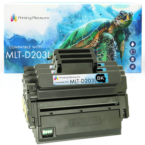 Compatible MLT-D203L Toner Cartridge for Samsung ProXpress SL-M3320 M3320ND M3370FD M3820 M3820ND M3820DW M3870 M3870FD M3870FW M4020 M4020ND M4020NX M4070 M4070FR - Black, High Yield (5,000 Pages)