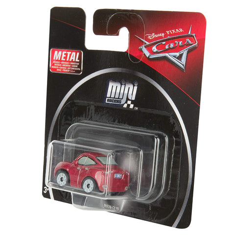 Disney Pixar Cars Metal Mini Racers - FKT76 ~ Natalie Certain ~ Pink Die Cast Toy Vehicle
