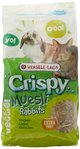 CRISPY MUESLI-RABBITS 1KG VEGGIE