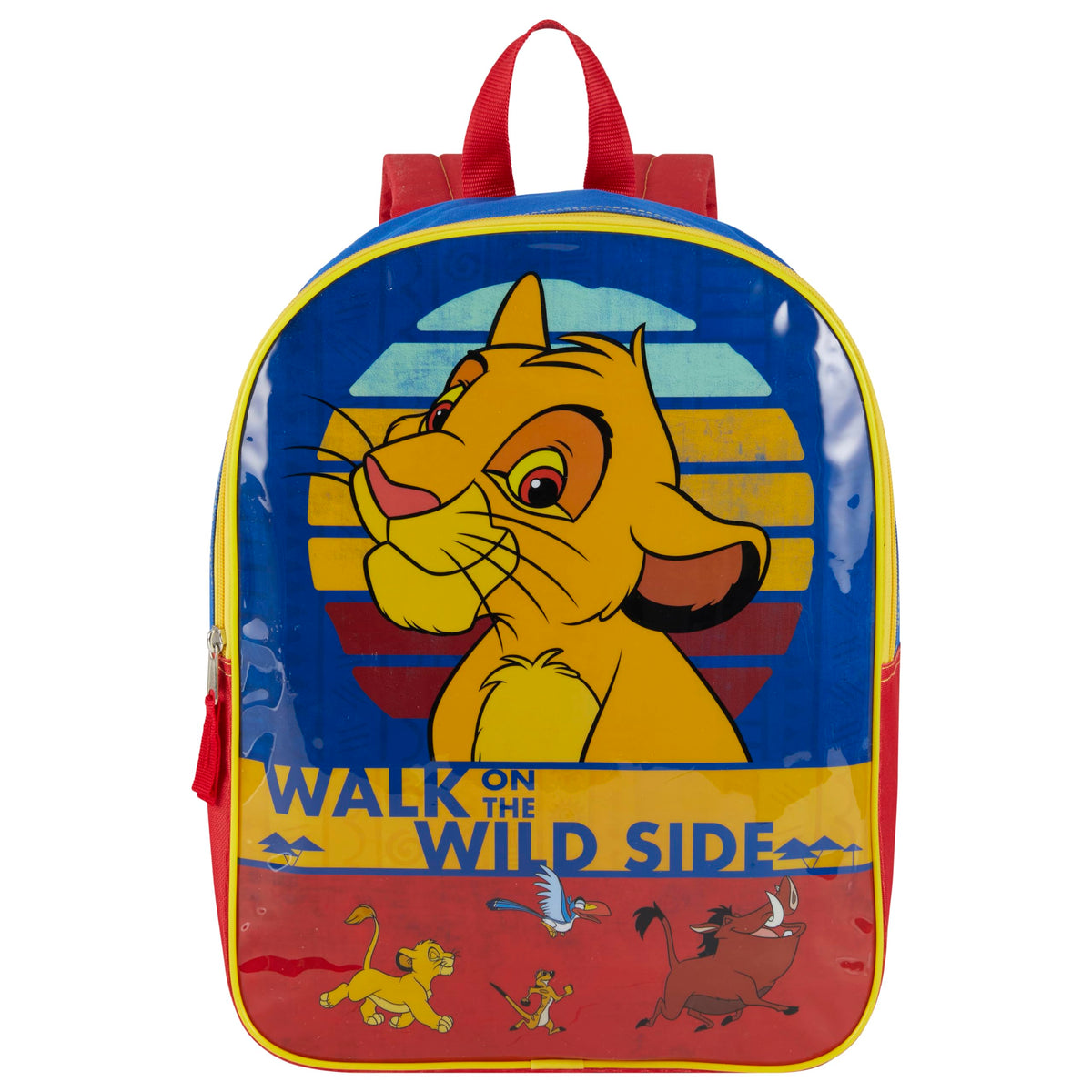 Disney Lion King Backpack for Kids 15Ã¢â‚¬Â | Lion King Bookbag for Boys and Girls | Padded Straps & Large Zip Compartment | Lion King Back to School Supplies