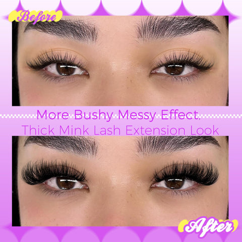 Lash Clusters Thick Mink Eyelash Clusters 280Pcs Volume Cluster Eyelash Extensions 11-18MM Fluffy Lash Extension D Curl Individual Lashes 100D+120D Cluster Lashes DIY at Home for Beginners by JIMIRE