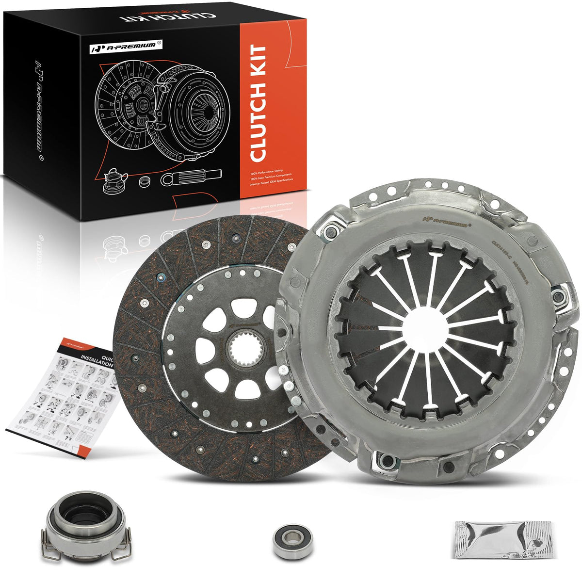 A-Premium Transmission Clutch Kit Compatible with Lexus IS300 2002 2003 2004 2005 3.0L, Replace# L16109
