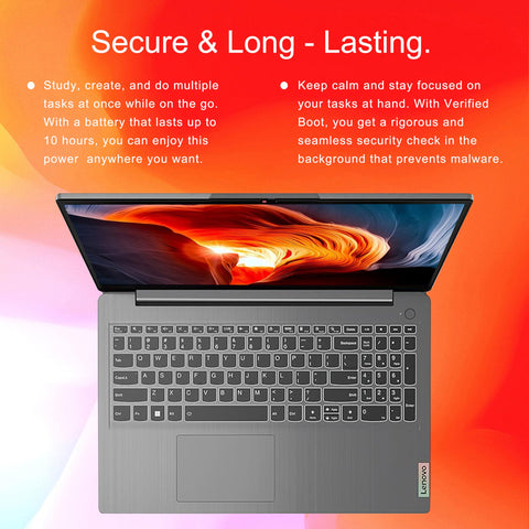 LENOVO IdeaPad 1 Laptop, 15.6” FHD Display, Intel Celeron N4500 Processor, 12GB RAM, 512GB SSD, SD Card Reader, Numeric Keypad, HDMI, Wi-Fi 6, Windows 11 Home, 1 Year Office 365, Grey