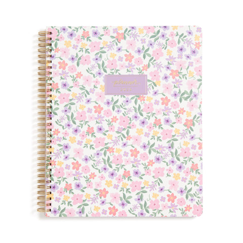 Blue Sky 2025 15-Month Weekly and Monthly Planner Calendar, October 2024 - December 2025, 8.5" x 11", Flexible Cover, Laminated Tabs, Wirebound, Storage Pocket, Darby (Darby- 2025, 8.5" x 11")