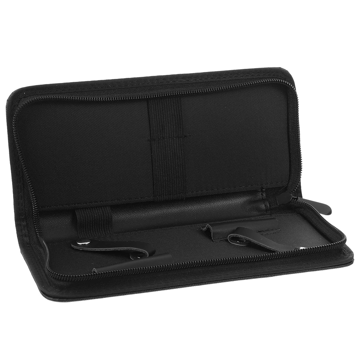 Scissor Cases for Hairstylists PU Hairdresser Pouch Scissors Shear Storage Salon Zipper Hand Leather Hairdresser Barber Cases