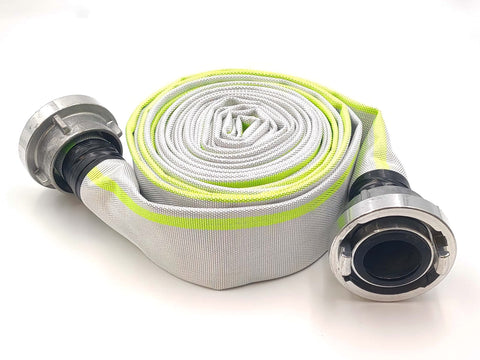 2 Inch | C-52-10 Metre Industrial Hose | Fire Hose | Construction Hose | Flat Hose | Hose with Storz Coupling