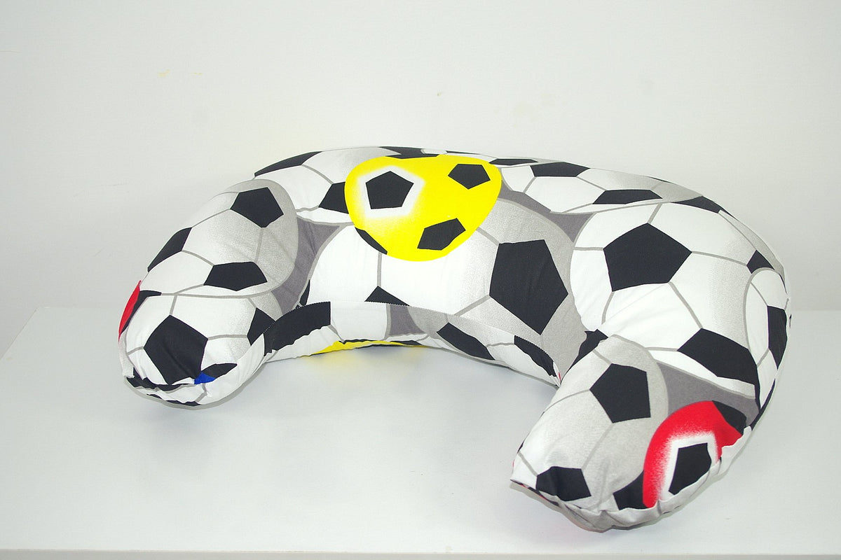 Babys Comfort Maternity Support Feeding Pillow(22 Newest Colours) (20 - Soccer)