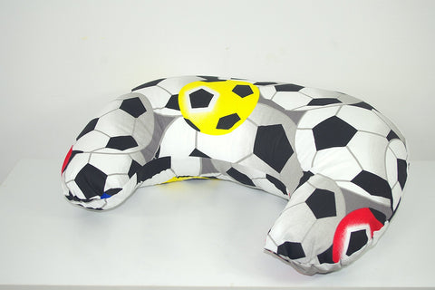 Babys Comfort Maternity Support Feeding Pillow(22 Newest Colours) (20 - Soccer)