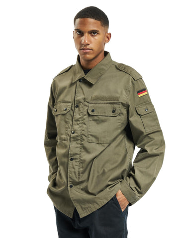 Brandit Men's BW Field Tunic Olive Size L