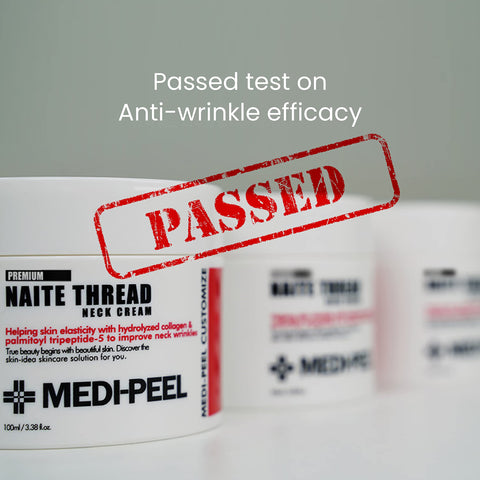 MEDI-PEEL Naite Thread Neck Cream Anti-Ageing Anti-Wrinkle Neck & DÃƒÆ’Ã†â€™Ãƒâ€ Ã¢â‚¬â„¢ÃƒÆ’Ã¢â‚¬Å¡Ãƒâ€šÃ‚Â©colletÃƒÆ’Ã†â€™Ãƒâ€ Ã¢â‚¬â„¢ÃƒÆ’Ã¢â‚¬Å¡Ãƒâ€šÃ‚Â© Cream, Neck Care, Reduces Wrinkles, Gives Skin Elasticity