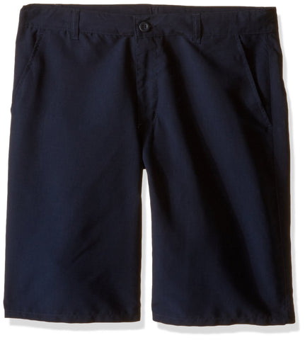 Nautica Boys' School Uniform Khaki Shorts, Moisture Wicking Performance Fabric, Wrinkle & Fade Resistant, Navy, 2T