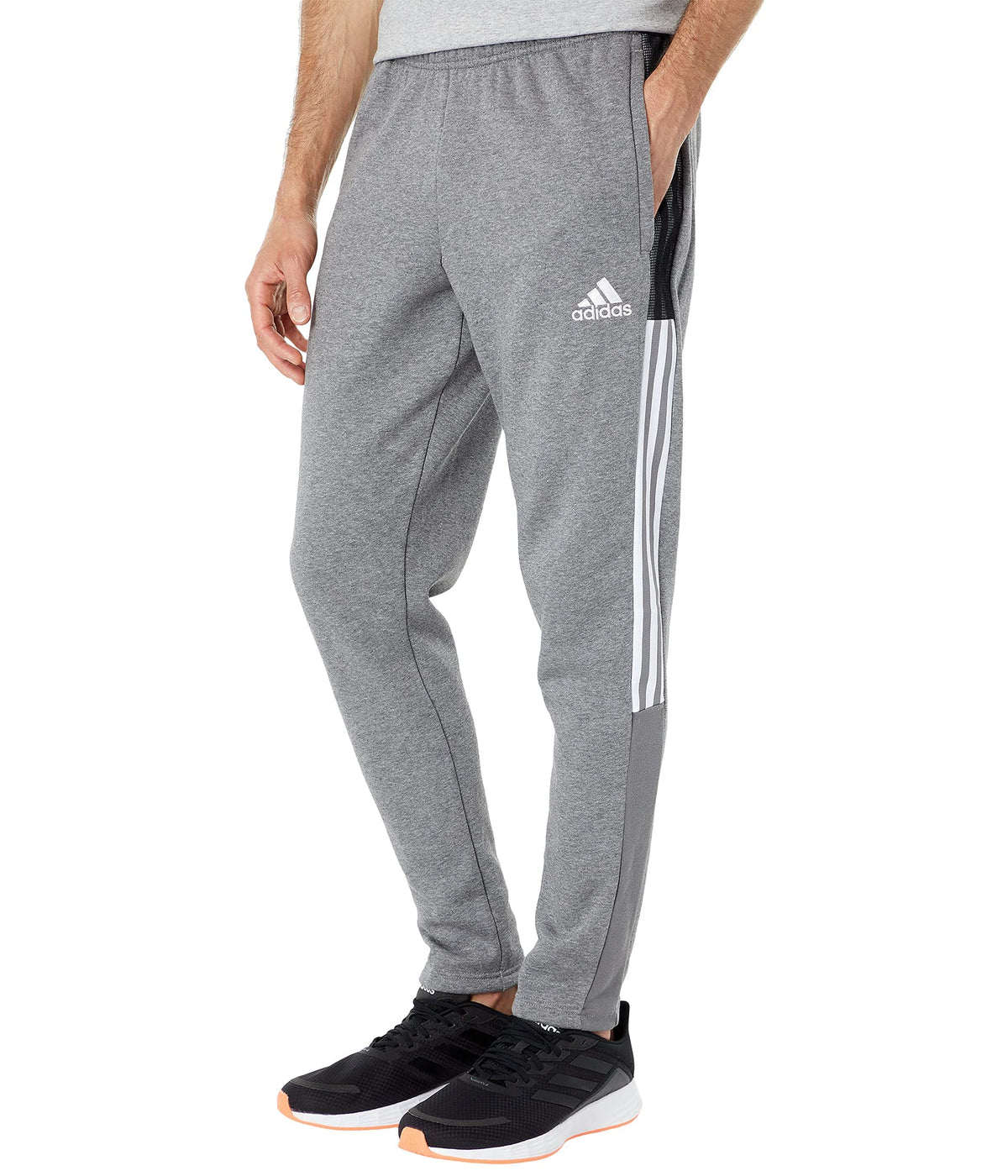 adidas mens Tiro 21 Sweatpants Grey Melange Small