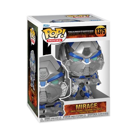 Funko POP! Movies: Transformers: Rise Of the Beasts - Mirage - Collectable Vinyl Figure - Gift Idea - Official Merchandise - Toys for Kids & Adults - Movies Fans - Model Figure for Collectors