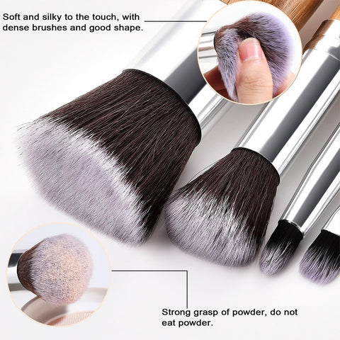 Joyeee 12 Colors Cream Contour Palette, Long-Wearing Full Coverage Contour Foundation Concealer Palettes + 11 Pcs Bamboo Makeup Brushes, Face Make Up Gift for Women Girls