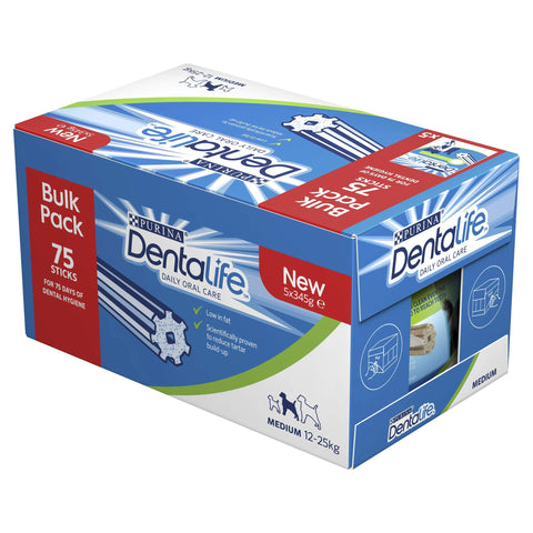 Dentalife Medium Dog Dental Chew, 75 x 23 g
