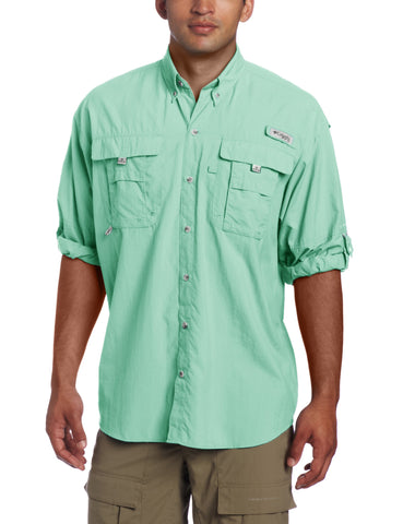 Columbia Men's Bahama II Long Sleeve Shirt, Feldspar, X-Large