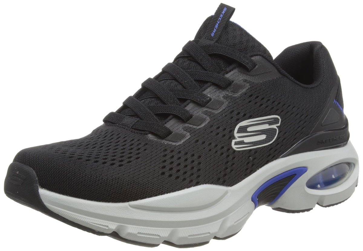 Skechers Men's Skech-Air Ventura Loafer, Black/Blue, 8.5