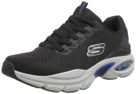 Skechers Men's Skech-Air Ventura Loafer, Black/Blue, 8.5