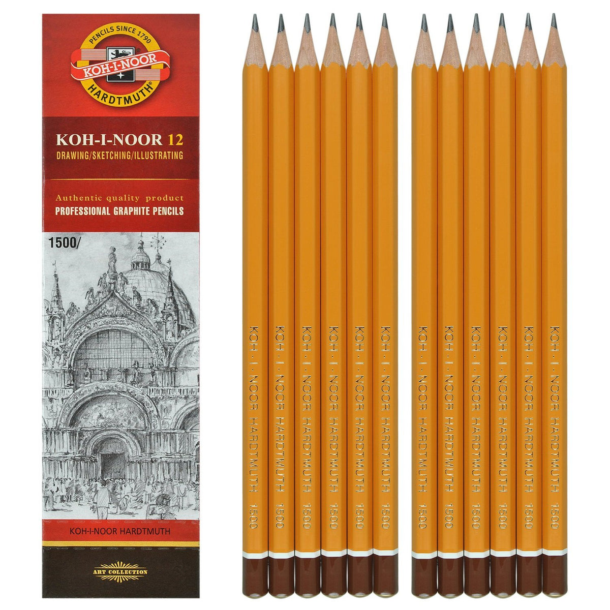 KOH-I-NOOR 150004 - Pencils, Pack of 12