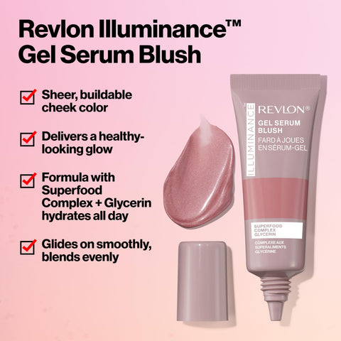 Revlon Illuminance Gel Serum Blush, Striking Rose