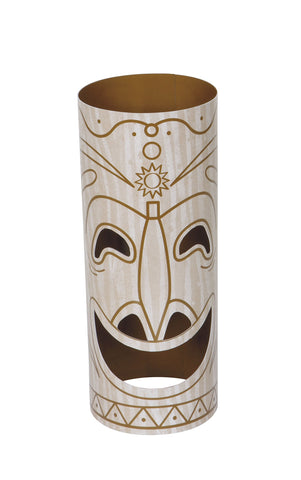 Paper Tiki Totem Pole Luau Centerpiece Decorations, Assorted 3ct