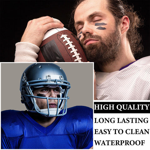 Fusang Eye Black Stick,Black Face Body Paint Stick for Sports Professional Eyeblack Stick for Baseball Softball Lacrosse Football Eye Stick Halloween Clown Cosplay Makeup