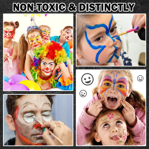 XiaoTu 6 Colors Bruise Cream Wheel,Bruise Special Effects Makeup Halloween Face Body Paint Oil Based Makeup,Bruise Kit for Halloween Fevstival Cosplay SFX Zombie Makeup Kit