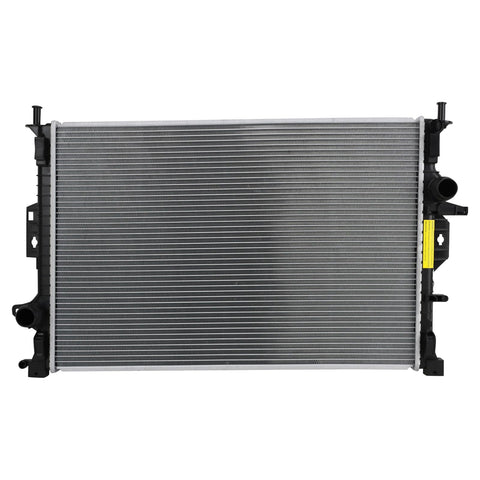 TRQ Radiator Assembly Aluminum Core Compatible with 13-15 Ford Focus CU13352