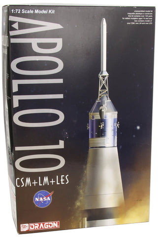 Dragon Models 1/72 Apollo 10 CSM + LM + LES